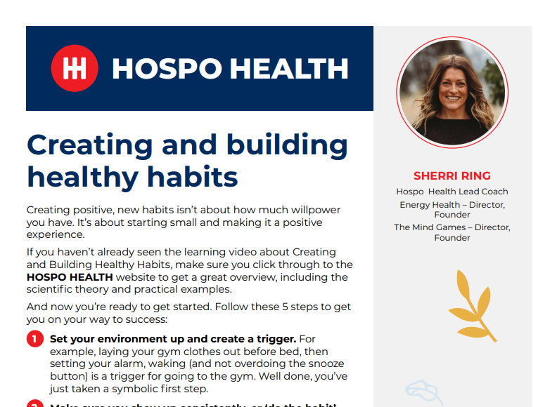 Healthy Habits